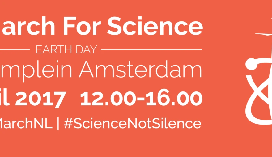 Join the March for Science NL on 22 April in Amsterdam