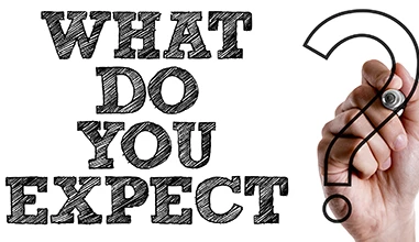 Taking the power of expectations to the patient